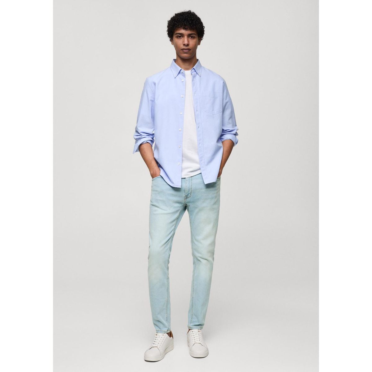 MANGO - Jean Skinny Algodón Hombre Mango 