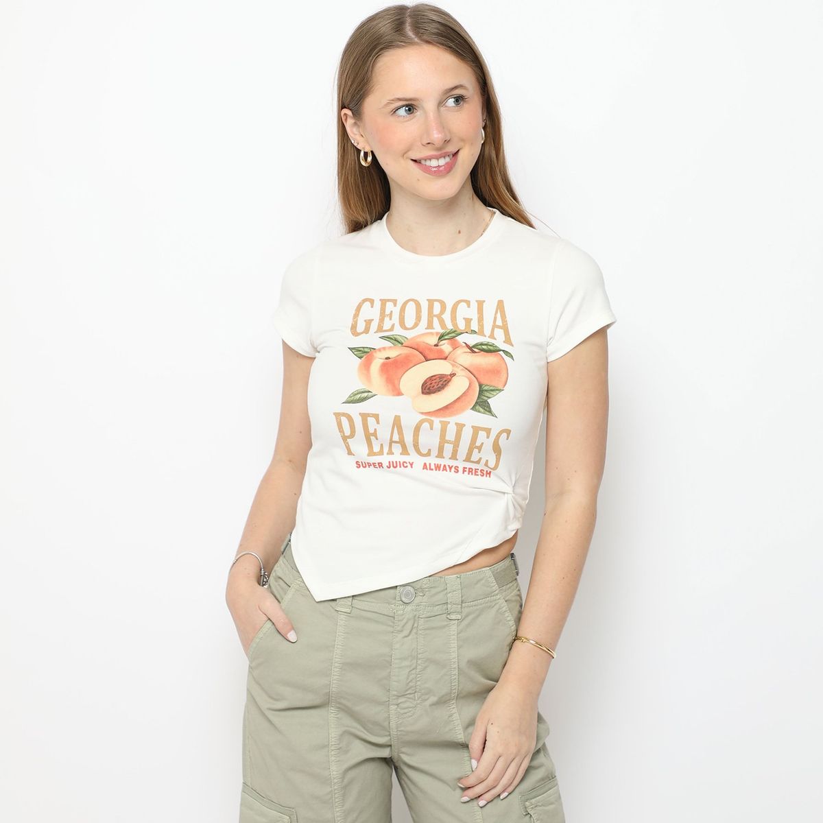 SYBILLA - Polo Manga Corta Algodón Mujer Sybilla