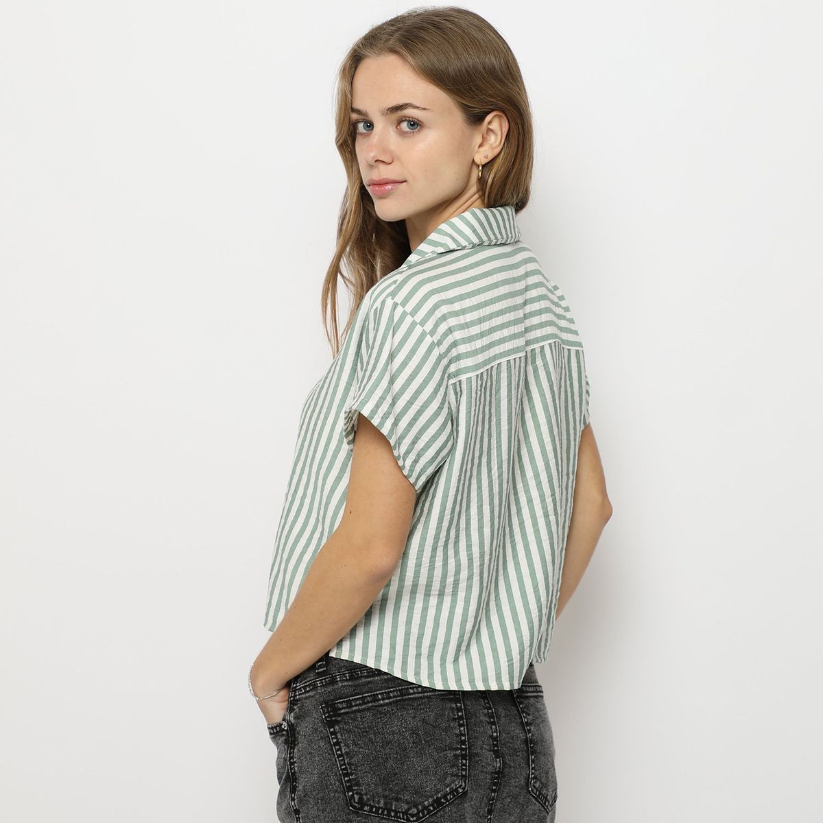 SYBILLA - Blusa Manga Corta Mujer Sybilla