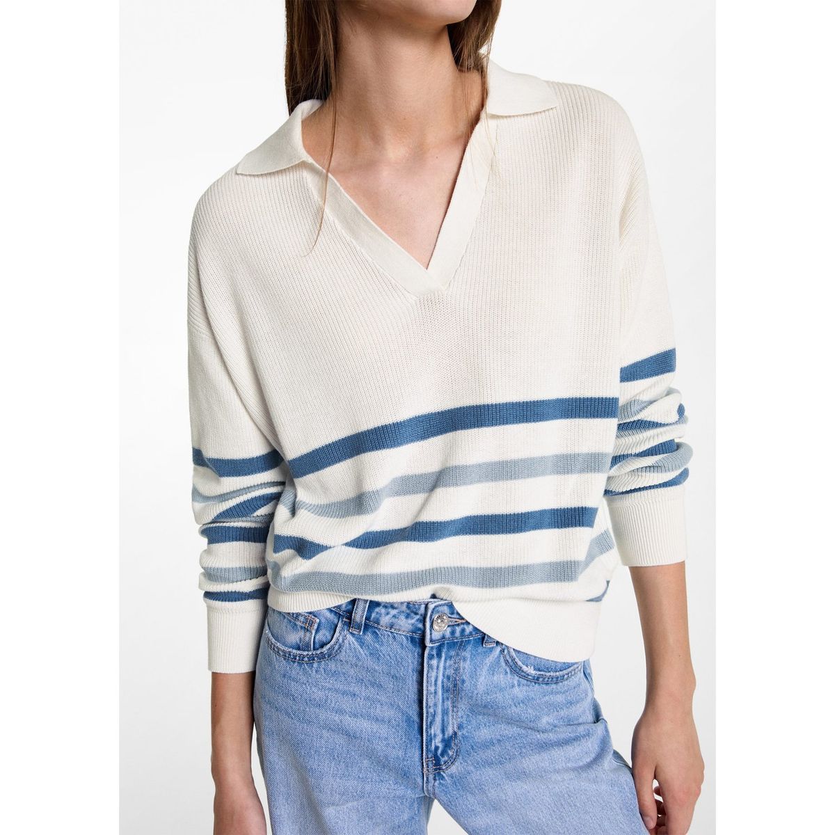 MANGO TEEN - Chompa 100% Algodón Mujer Mango