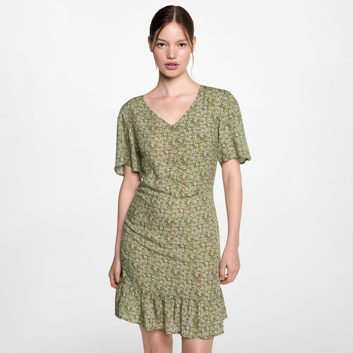 MANGO TEEN - Vestido Corto Mujer Mango