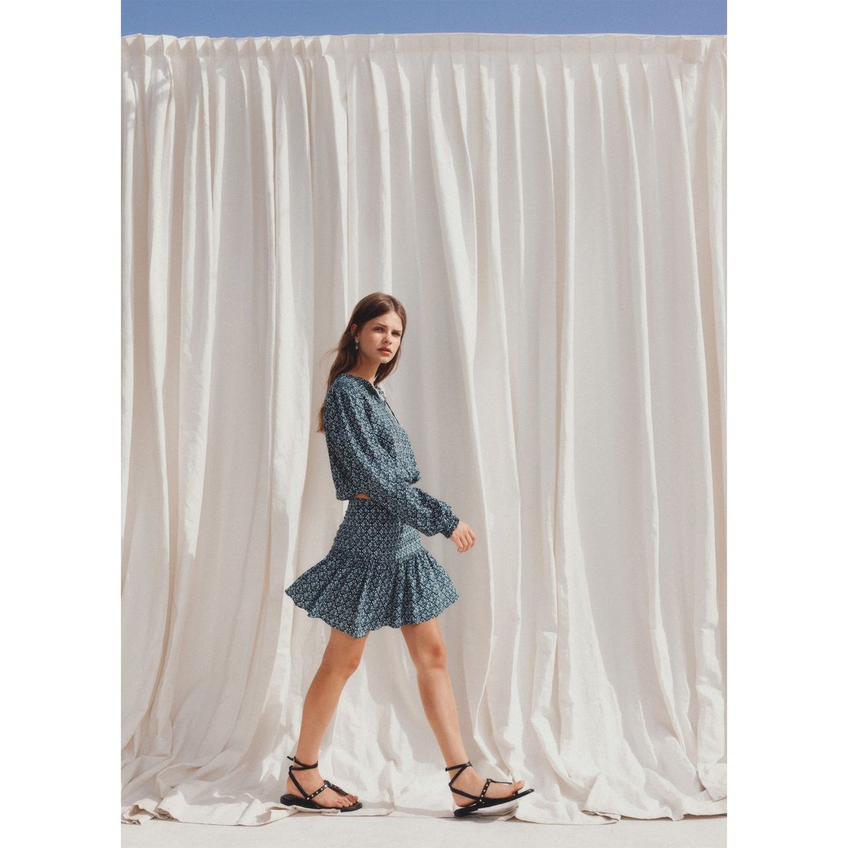 MANGO TEEN - Falda Corta Casual Mujer Mango