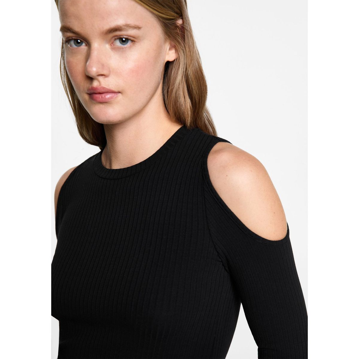 MANGO TEEN - Vestido Largo Algodón Mujer Mango