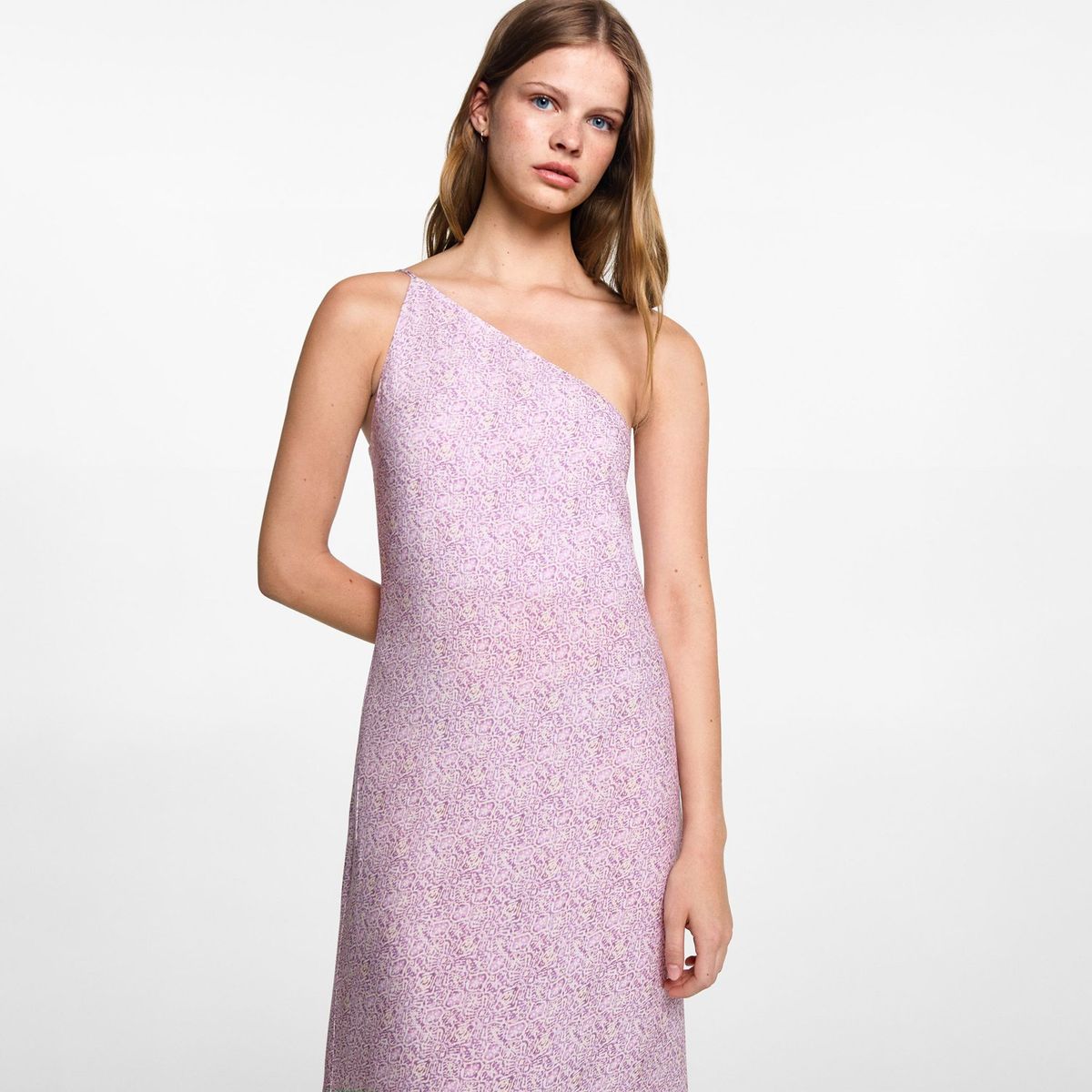 MANGO TEEN - Vestido Largo Mujer Mango