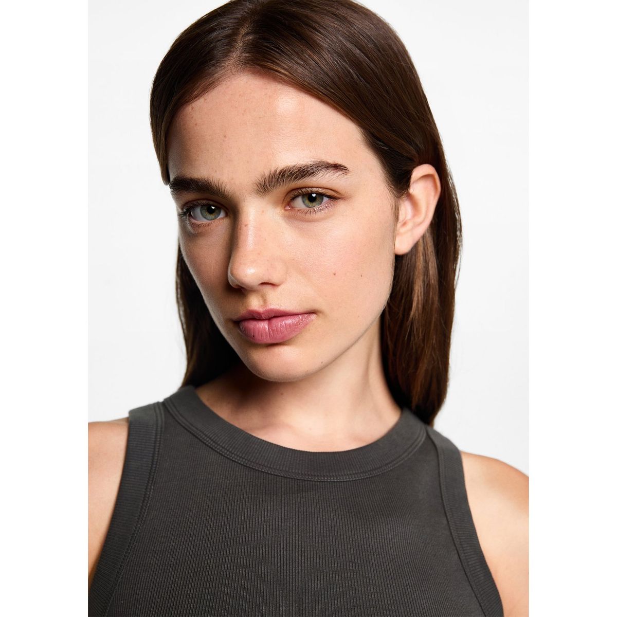 MANGO TEEN - Vestido Largo Algodón Mujer Mango