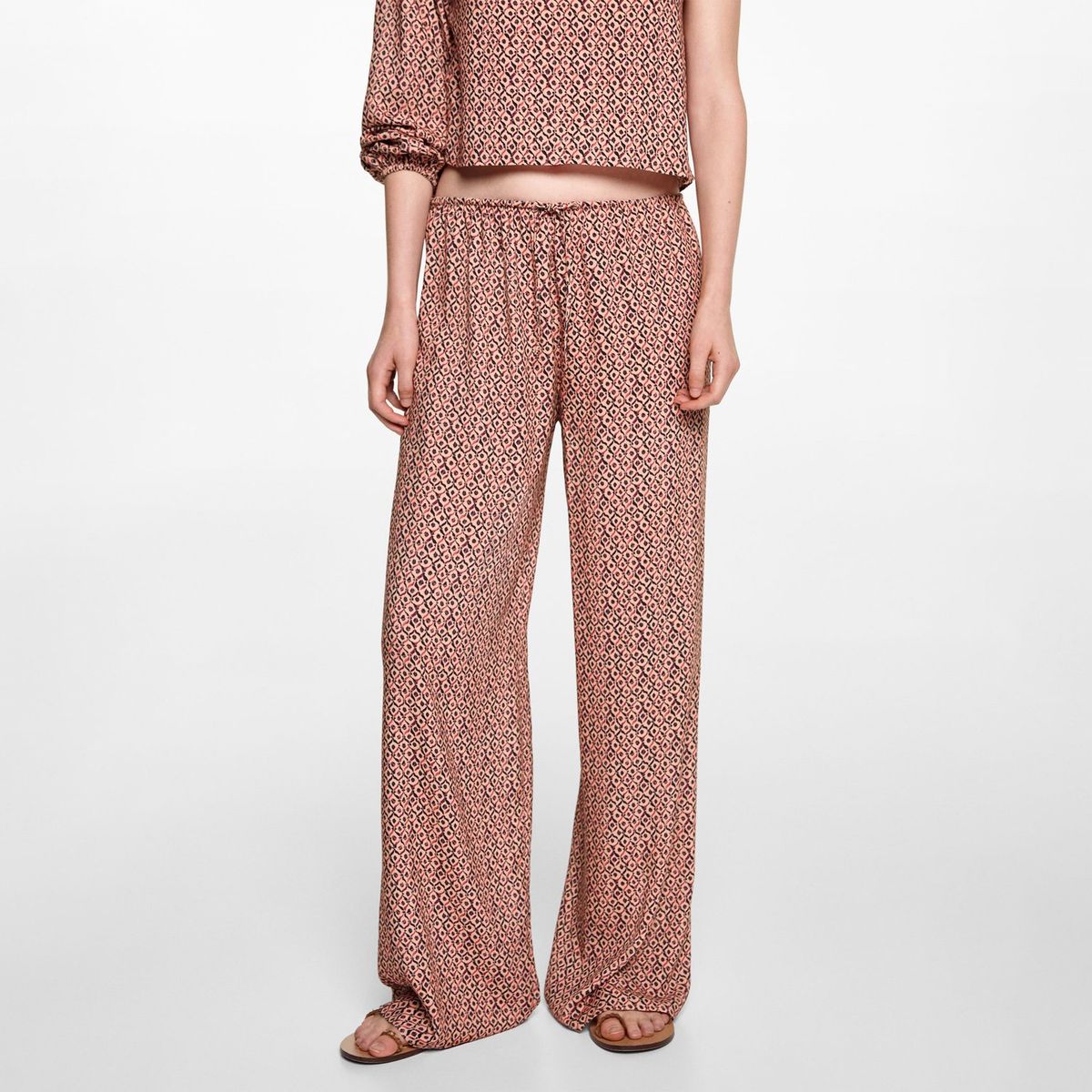 MANGO TEEN - Pantalón Straight Mujer Mango