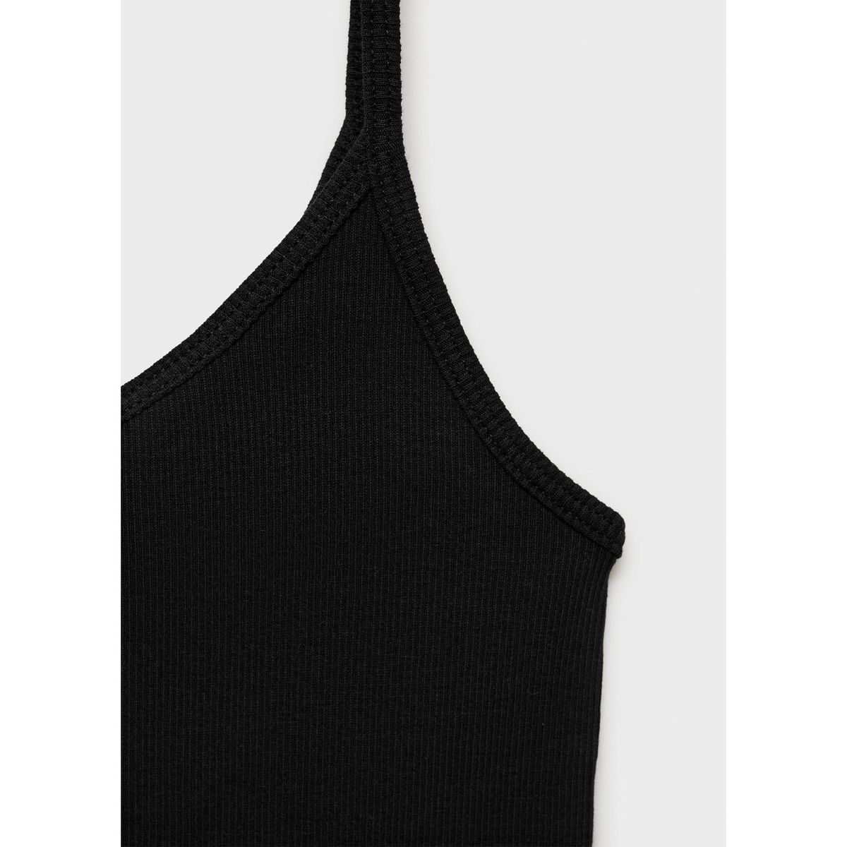 MANGO TEEN - Polo Sin Mangas Algodón Mujer Mango