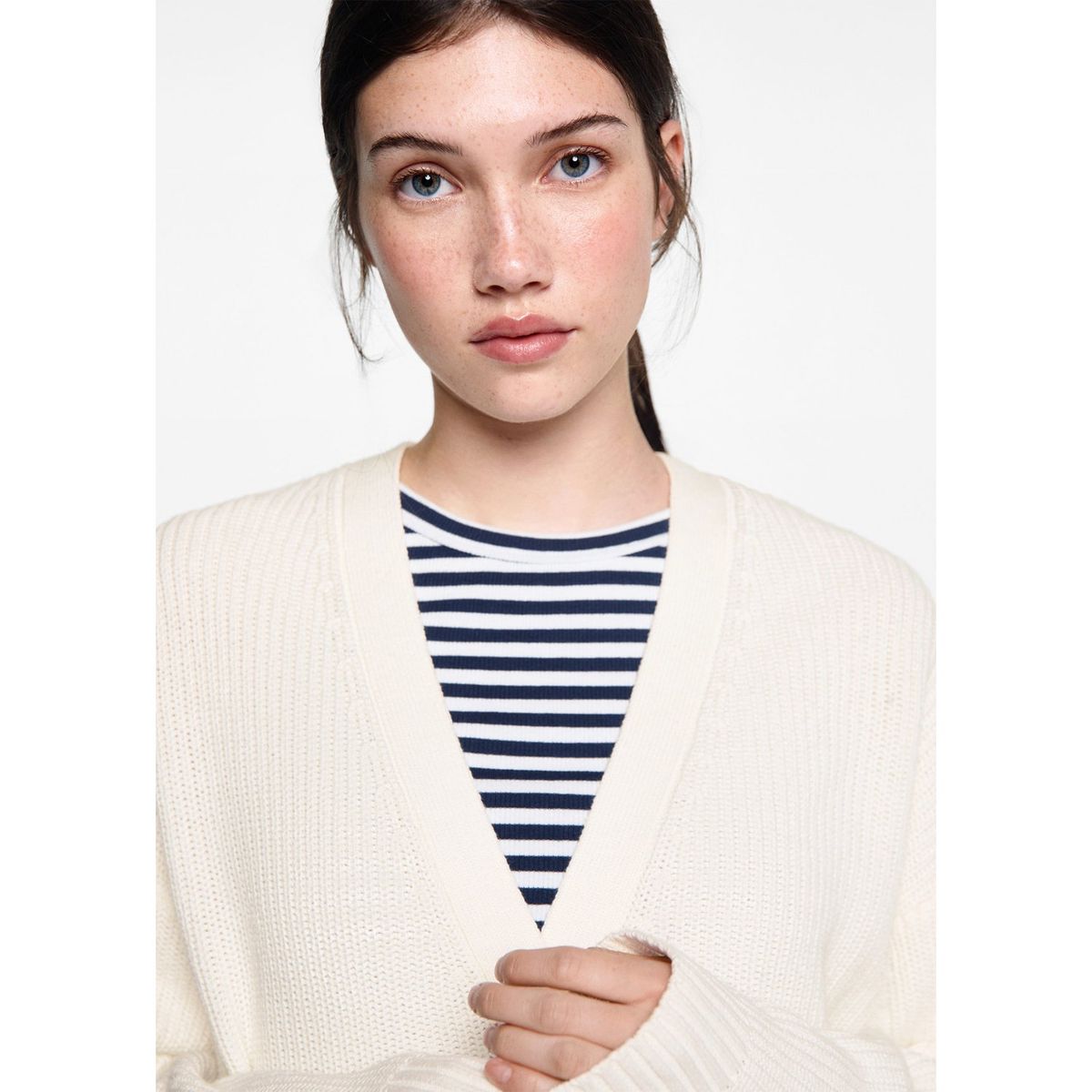 MANGO TEEN - Cárdigan 100% Algodón Mujer Mango