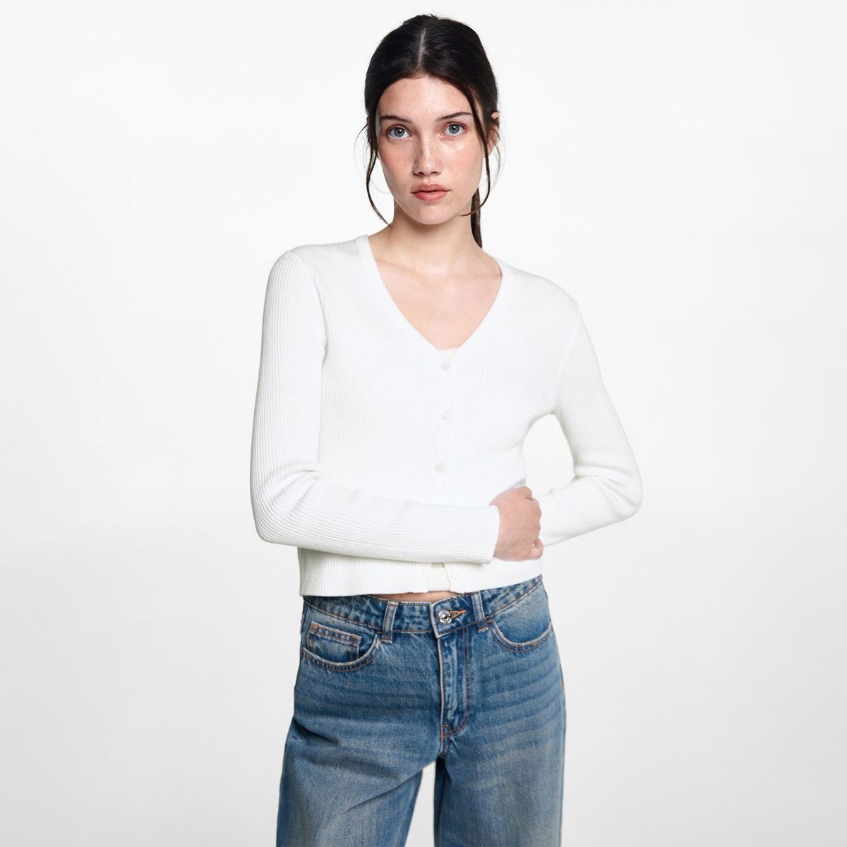 MANGO TEEN - Cárdigan Mujer Mango