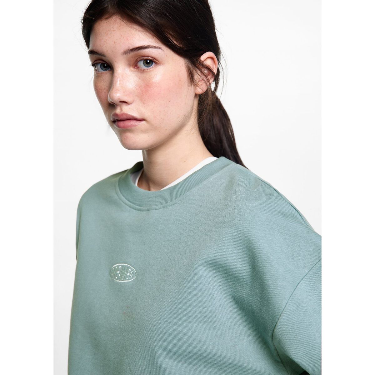 MANGO TEEN - Polera 100% Algodón Mujer Mango