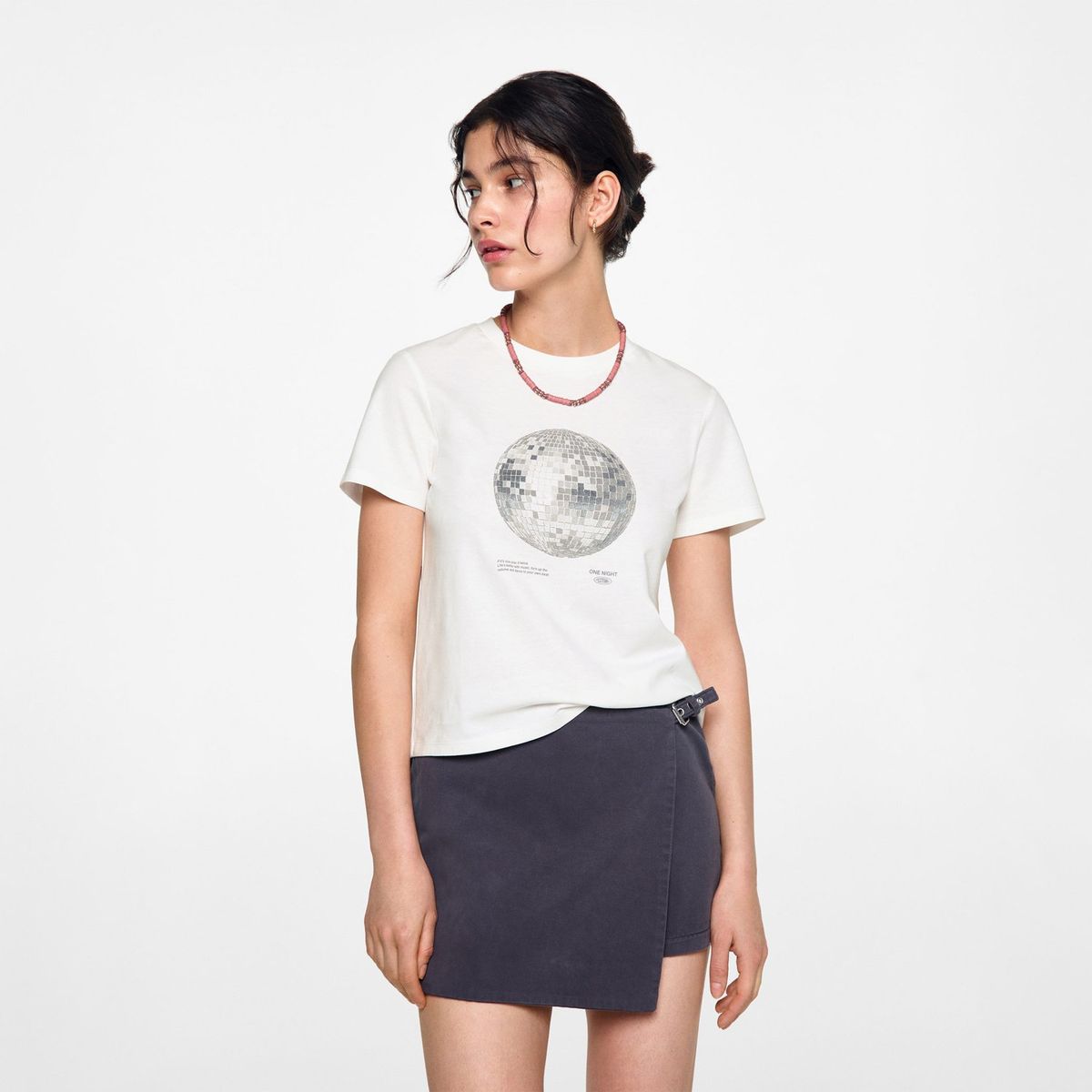 MANGO TEEN - Polo Manga Corta 100% Algodón Mujer Mango