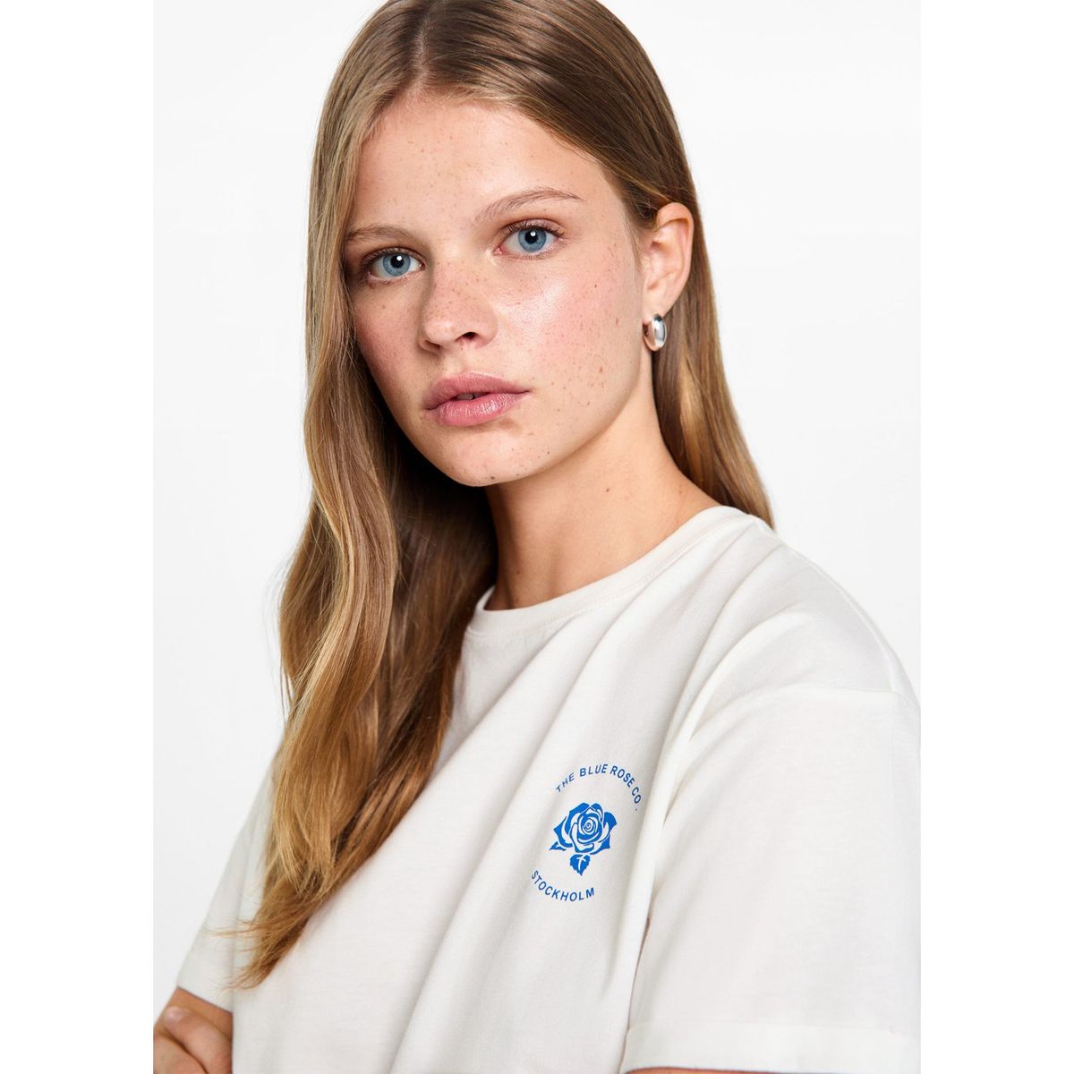 MANGO TEEN - Polo Manga Corta 100% Algodón Mujer Mango