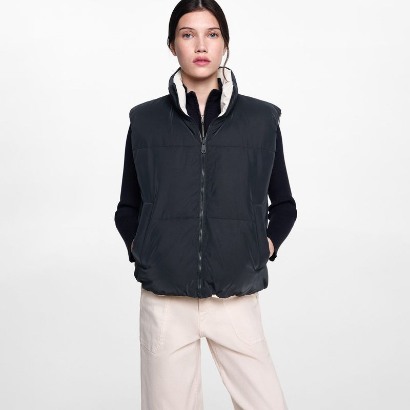 MANGO TEEN - Chaleco Mujer Mango