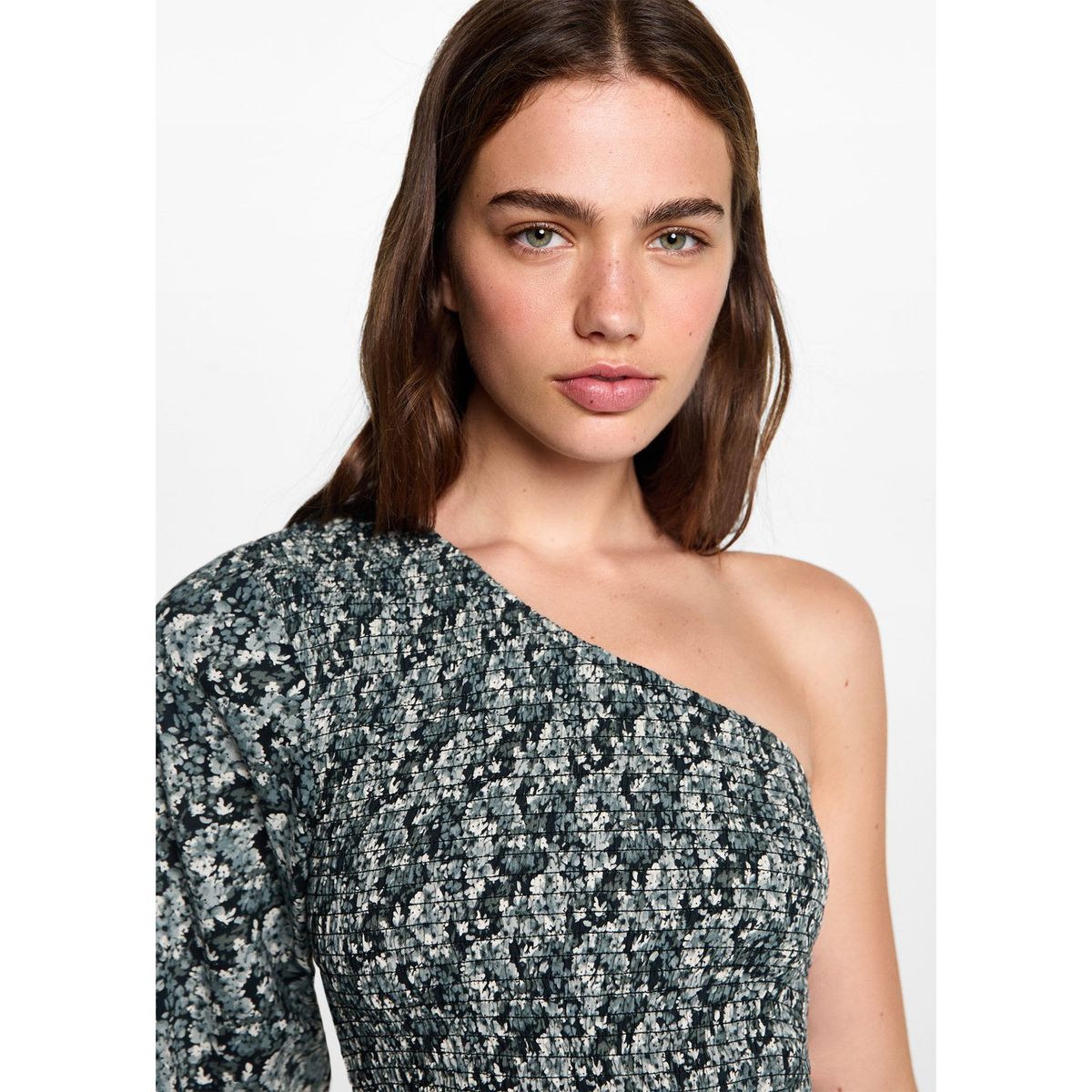 MANGO TEEN - Blusa Manga Larga Mujer Mango