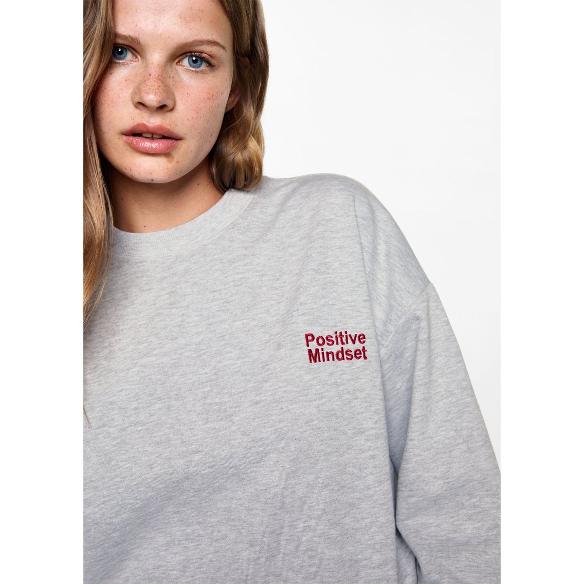 MANGO TEEN - Polera Algodón Mujer Mango