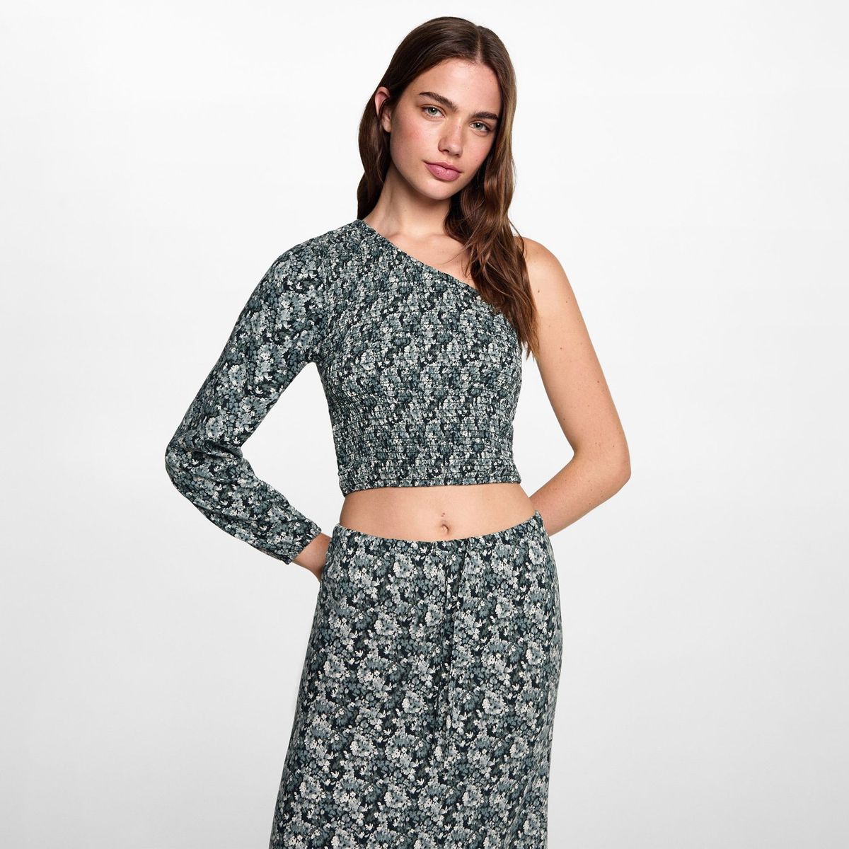 MANGO TEEN - Falda Larga Mujer Mango