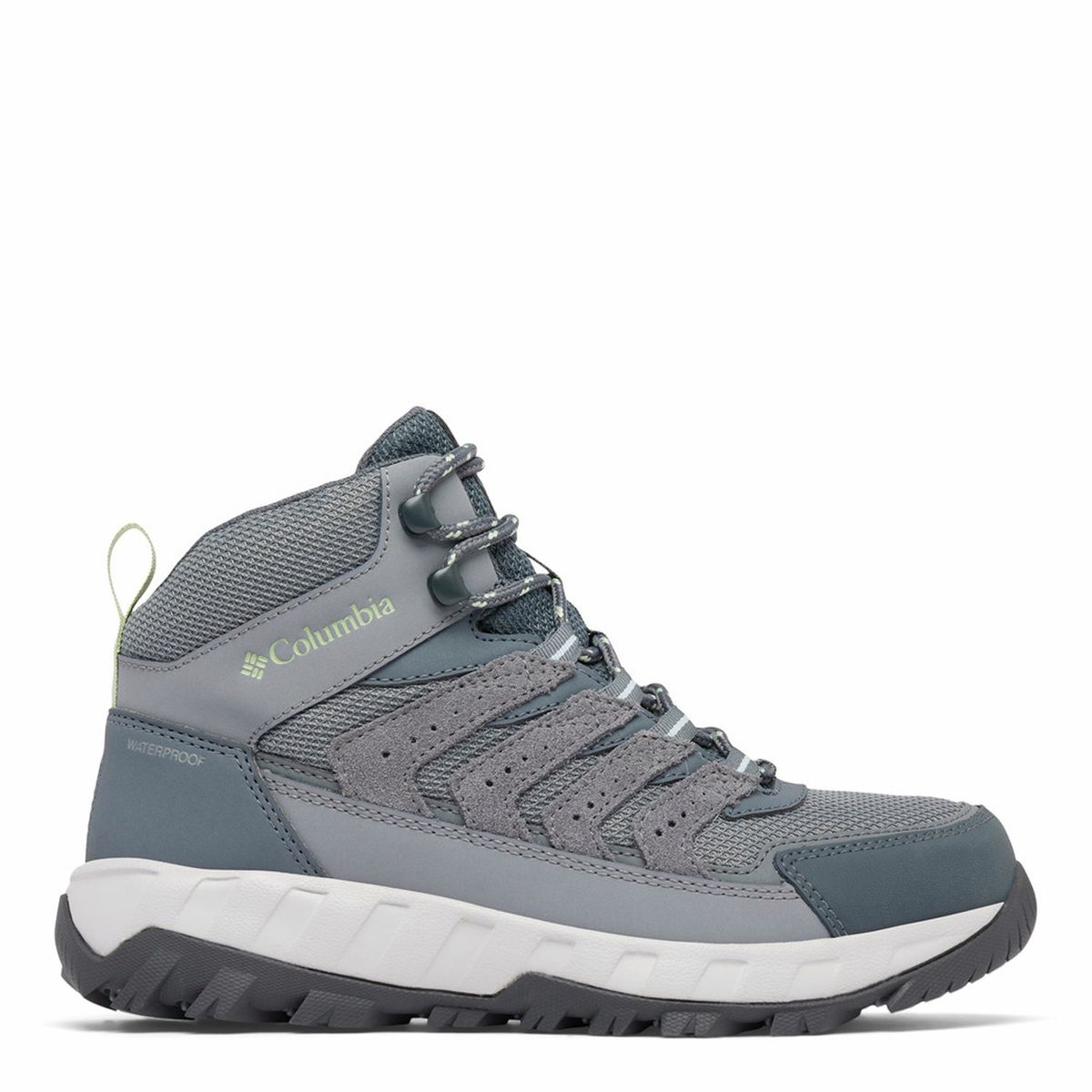 COLUMBIA - Zapatillas Deportivas Outdoor Mujer Columbia Strata Trail Mid Wp Grey Gris