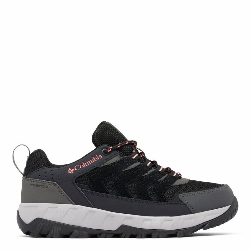 COLUMBIA - Zapatillas Deportivas Outdoor Mujer Columbia Strata Trail Wp Blac Negro