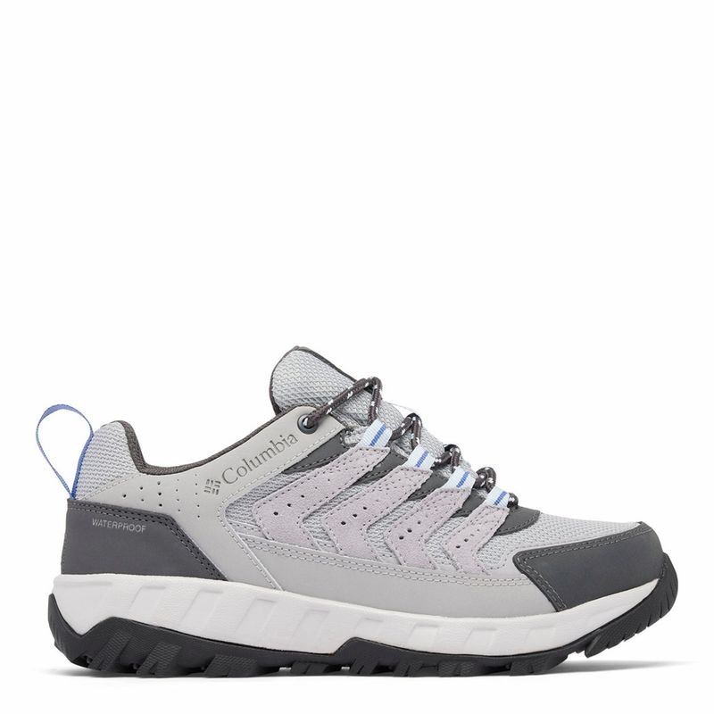 COLUMBIA - Zapatillas Deportivas Outdoor Mujer Columbia Strata Trail Wp Stea Gris
