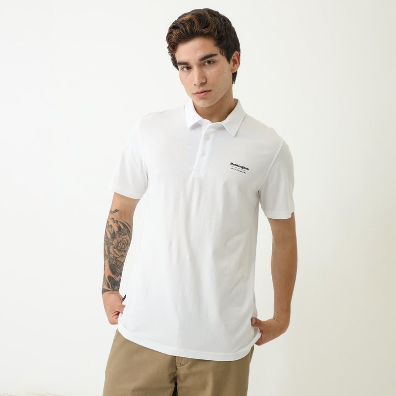 HUNTINGTON - Polo Sin Mangas 100% Algodón Hombre Huntington