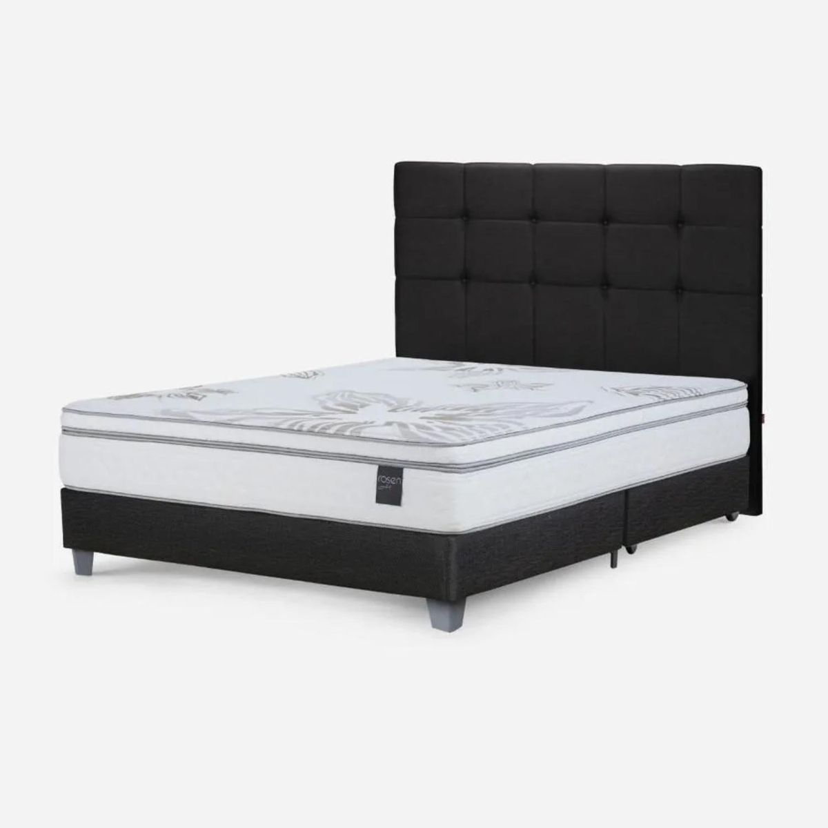 ROSEN - Cama Box Tarima Art4 King Issey Grafito