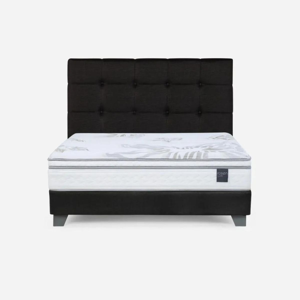 ROSEN - Cama Box Tarima Art4 King Issey Grafito