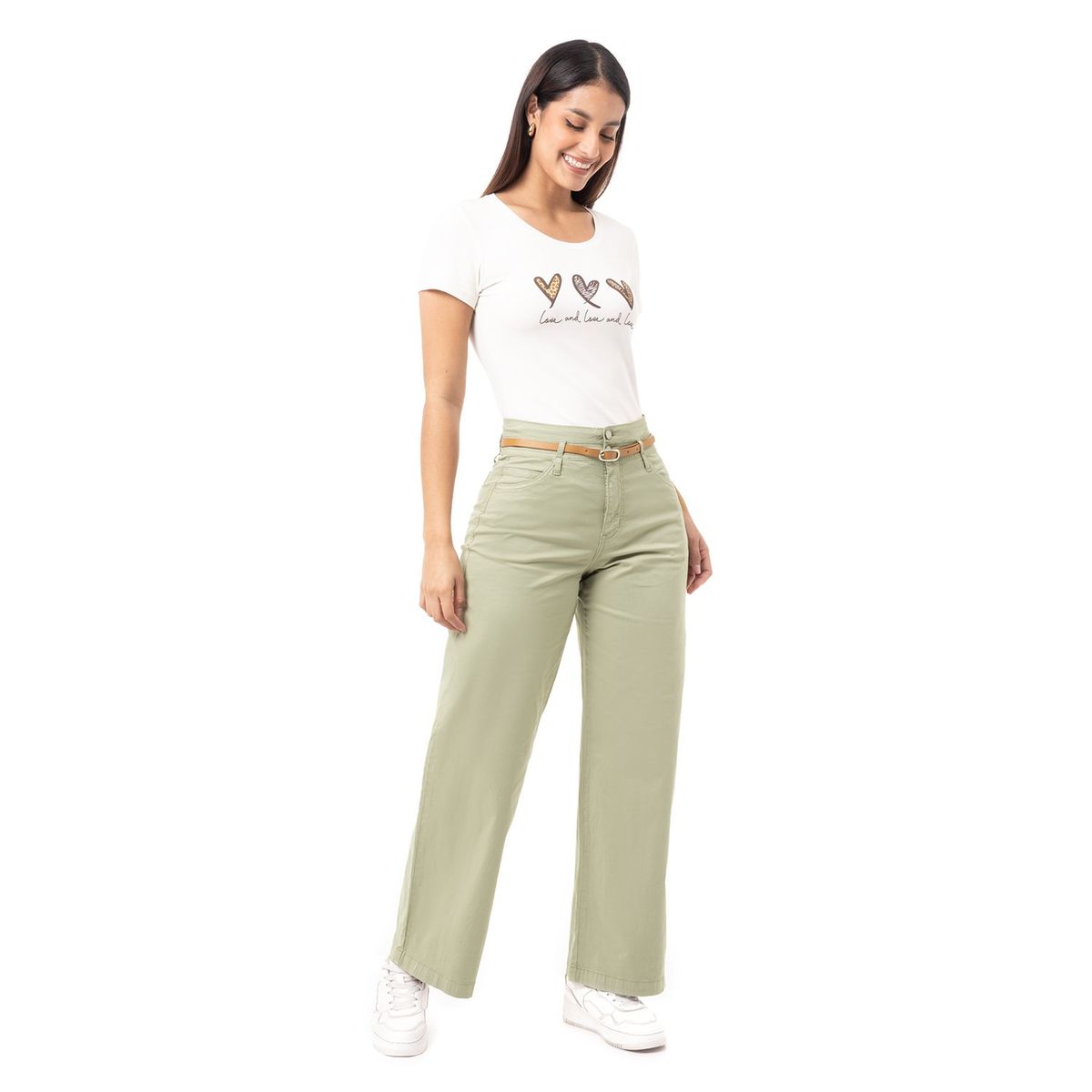 PIONIER - Pantalon Wide Leg  Pionier Mujer