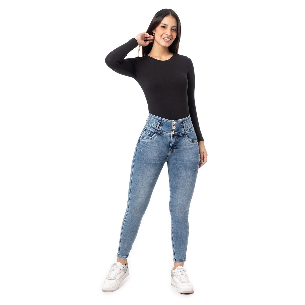 PIONIER - Jean Skinny Algodón Mujer Pionier