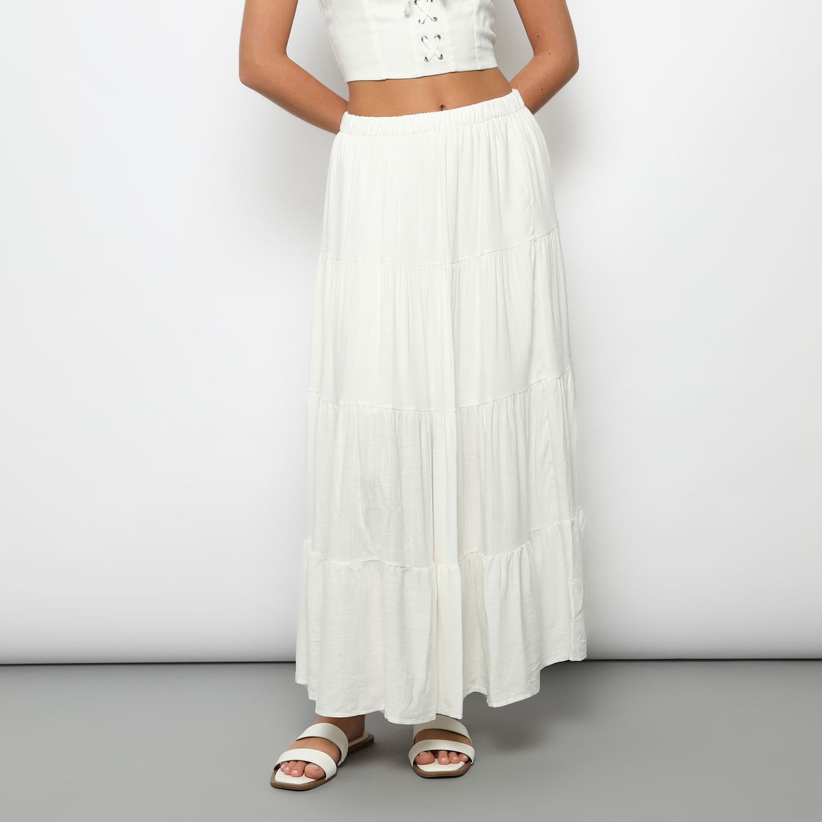 DENIMLAB - Falda Larga Mujer Denimlab