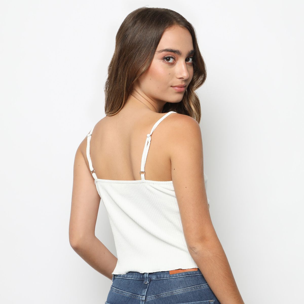 DENIMLAB - Top Sin Mangas Algodón Mujer Denimlab