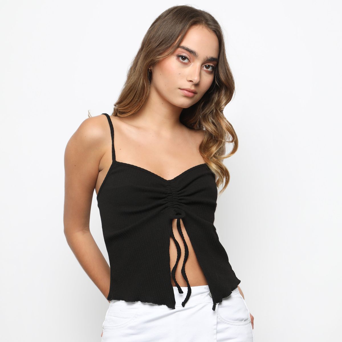 DENIMLAB - Top Sin Mangas Algodón Mujer Denimlab