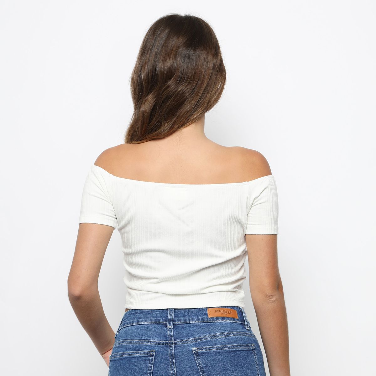 DENIMLAB - Top Manga Corta Mujer Denimlab
