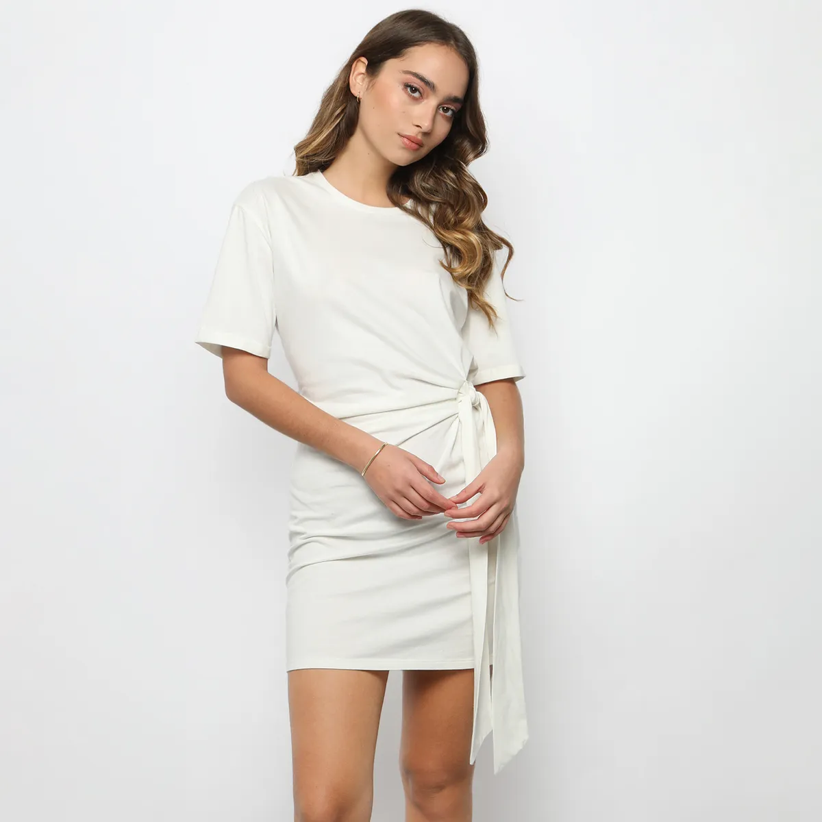 DENIMLAB - Vestido Corto 100% Algodón Mujer Denimlab