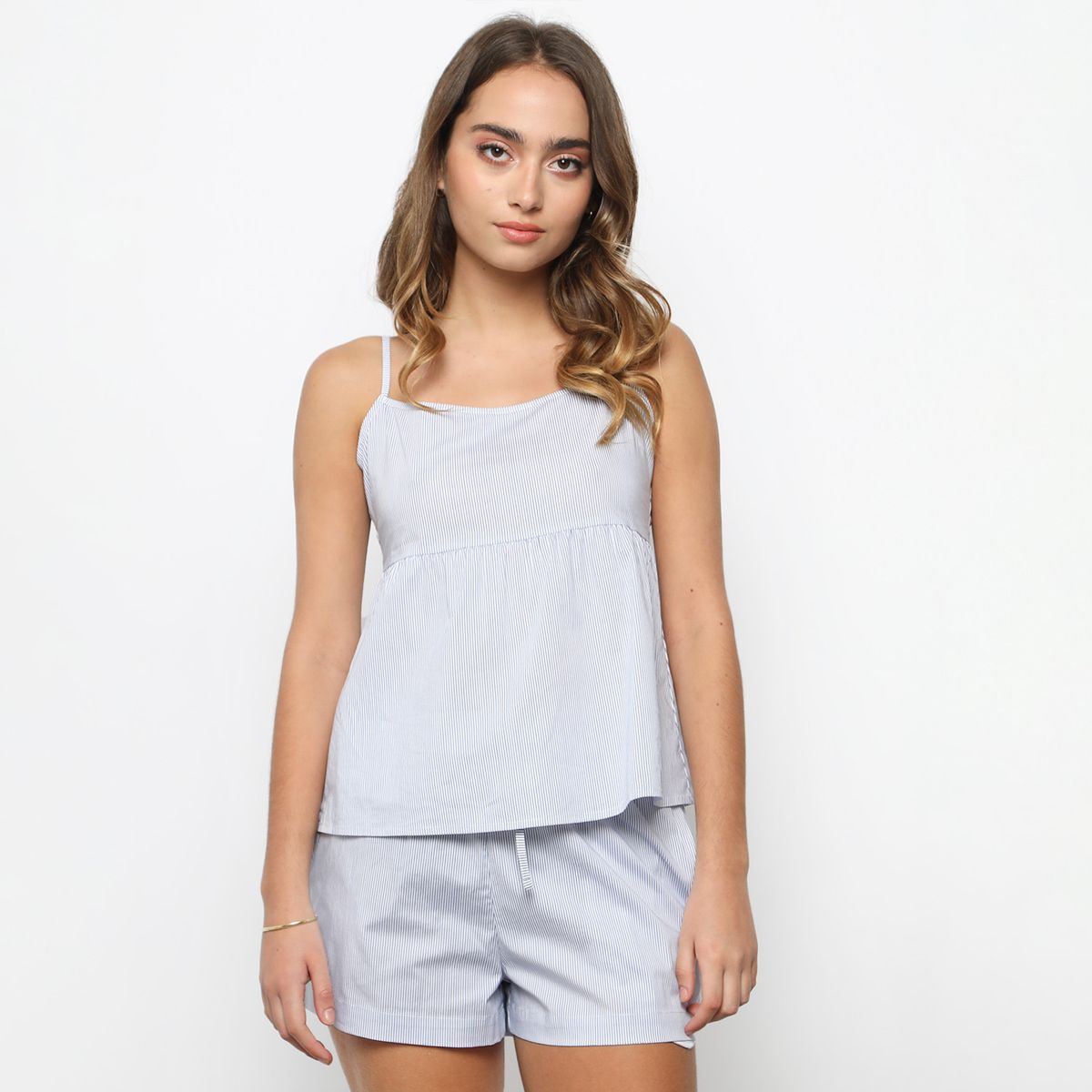 DENIMLAB - Top Sin Mangas Algodón Mujer Denimlab