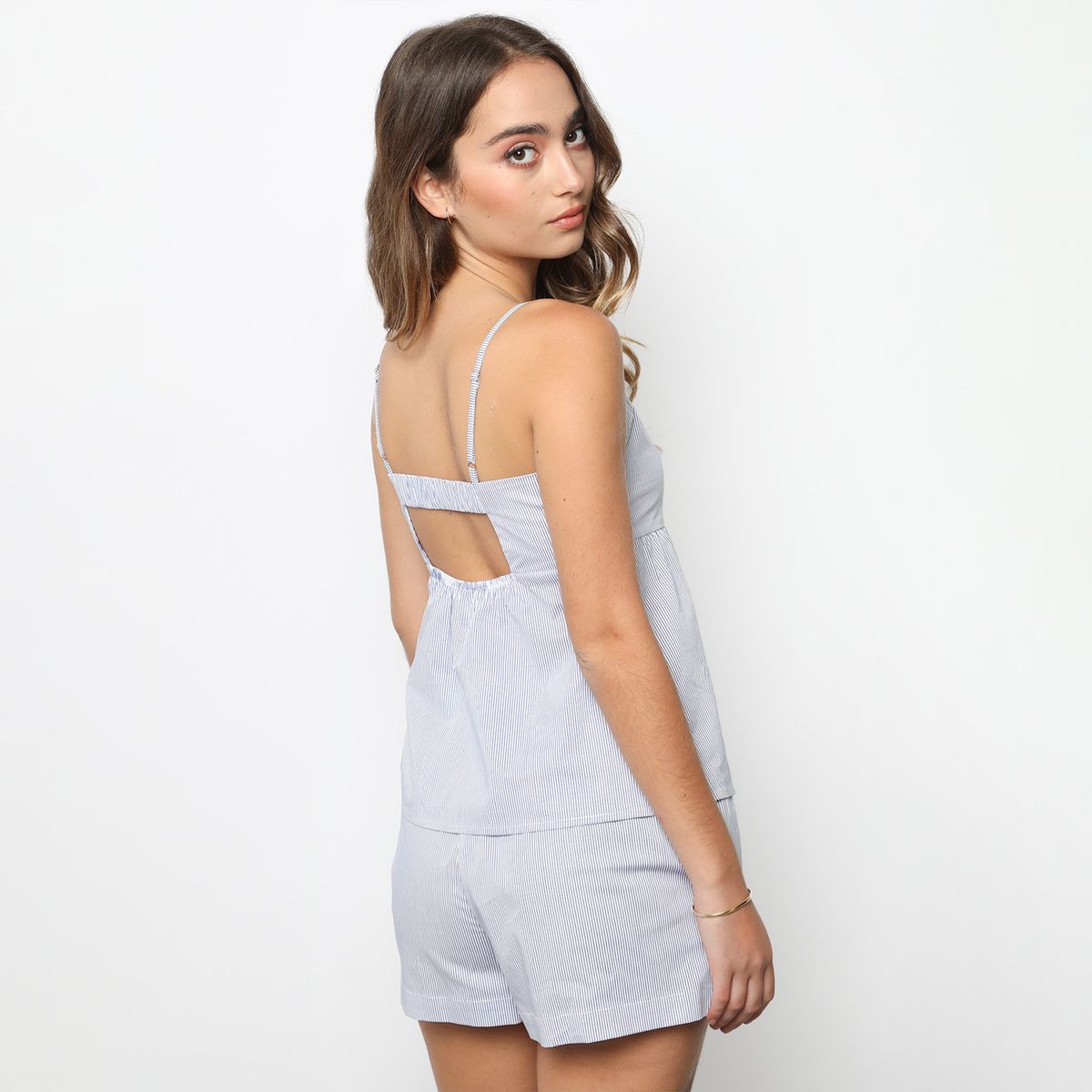 DENIMLAB - Top Sin Mangas Algodón Mujer Denimlab