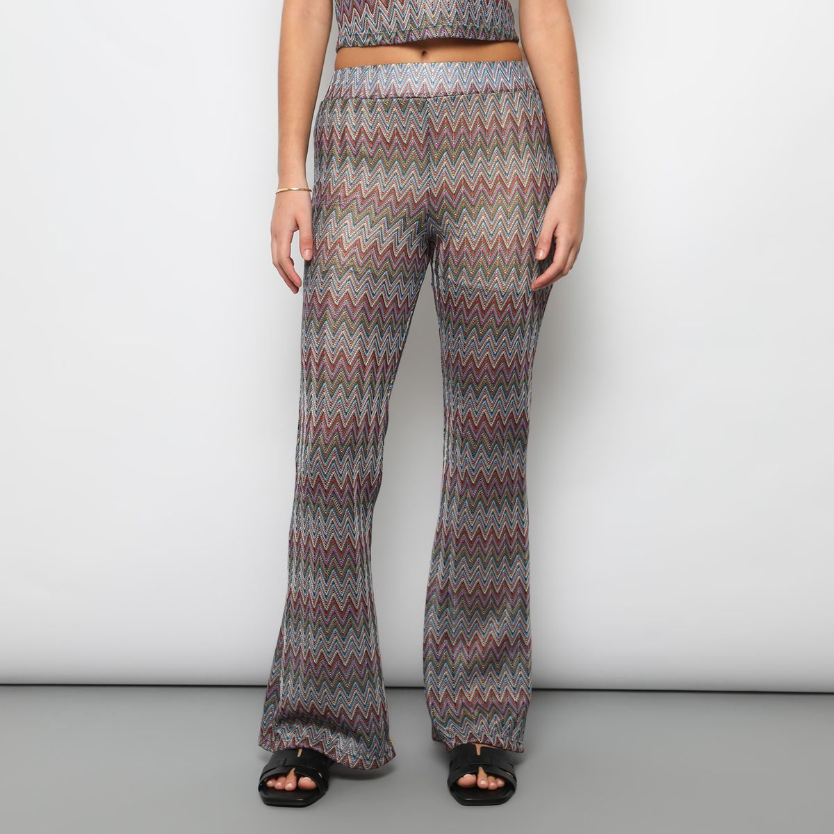 DENIMLAB - Pantalón Flare Mujer Denimlab