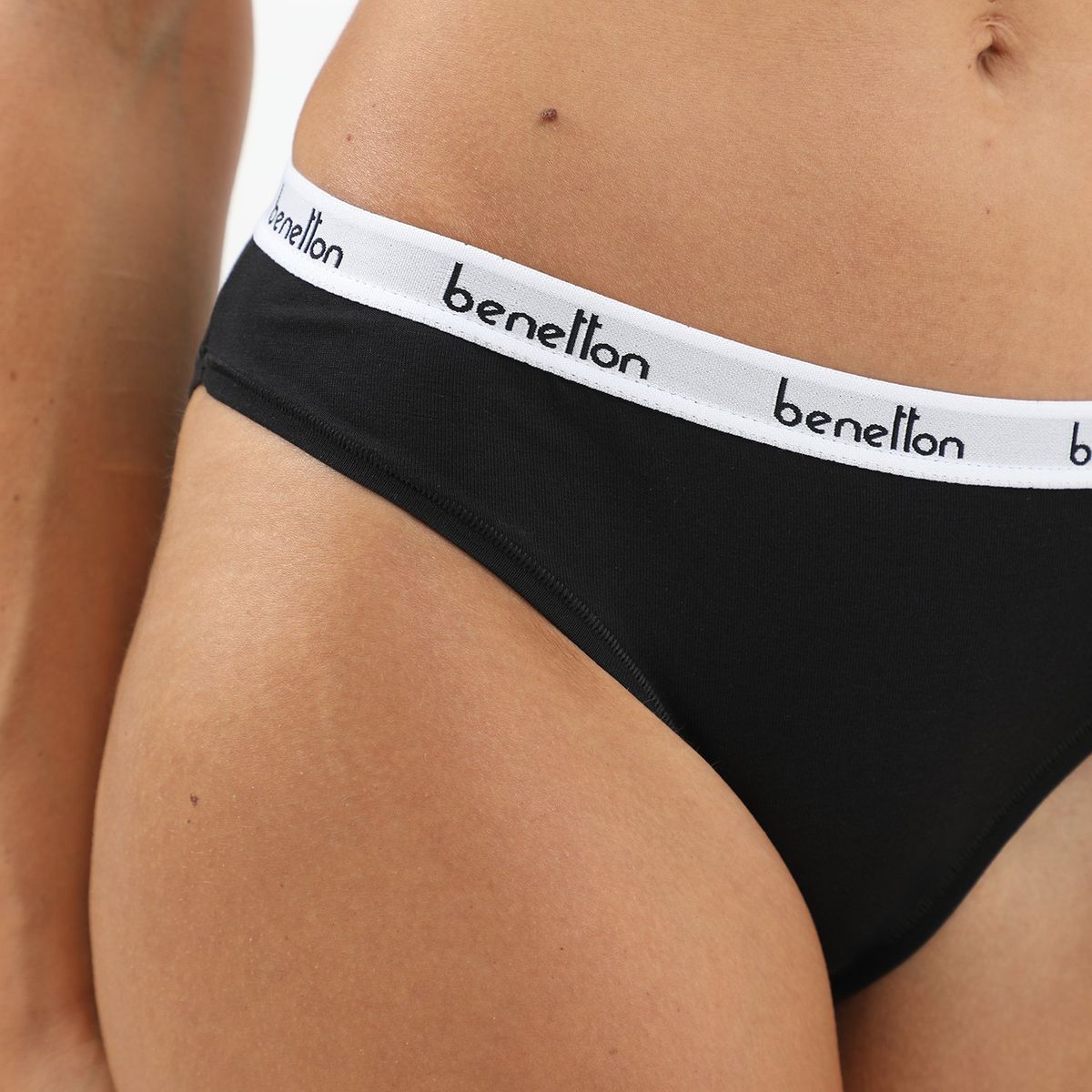 BENETTON - Pack X3 Calzón Algodón Mujer Benetton