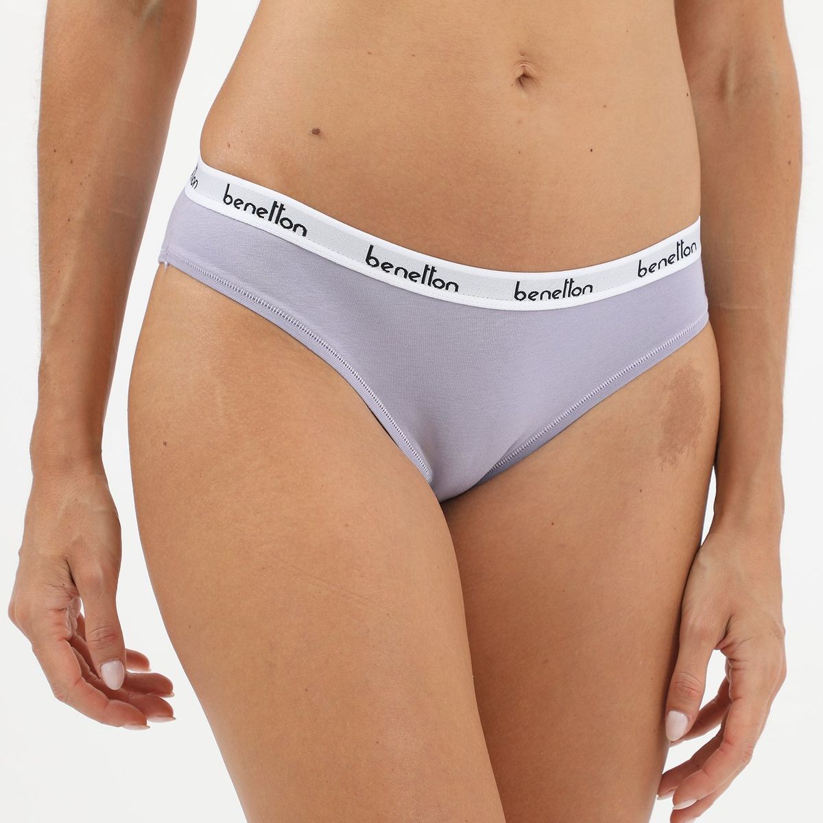 BENETTON - Pack X3 Calzón Algodón Mujer Benetton