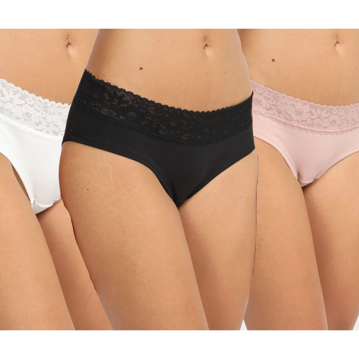 BLU - Pack X3 Calzon Mujer Blu