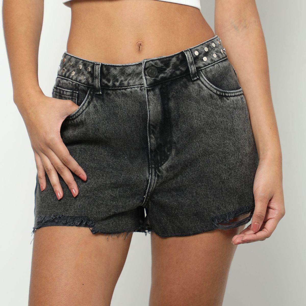 DENIMLAB - Short 100% Algodón Mujer Denimlab