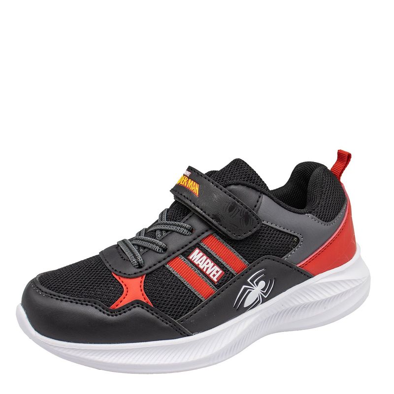 MARVEL - Zapatillas Urbanas Niño Spiderman  Negro