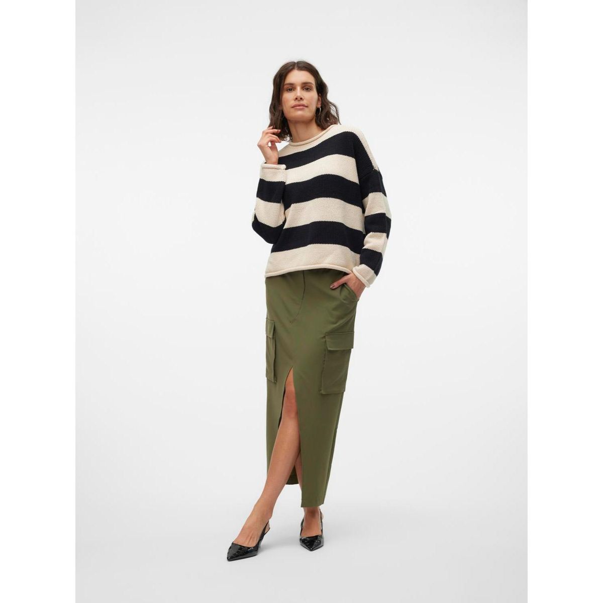 VERO MODA - Falda Larga Mujer Vero Moda