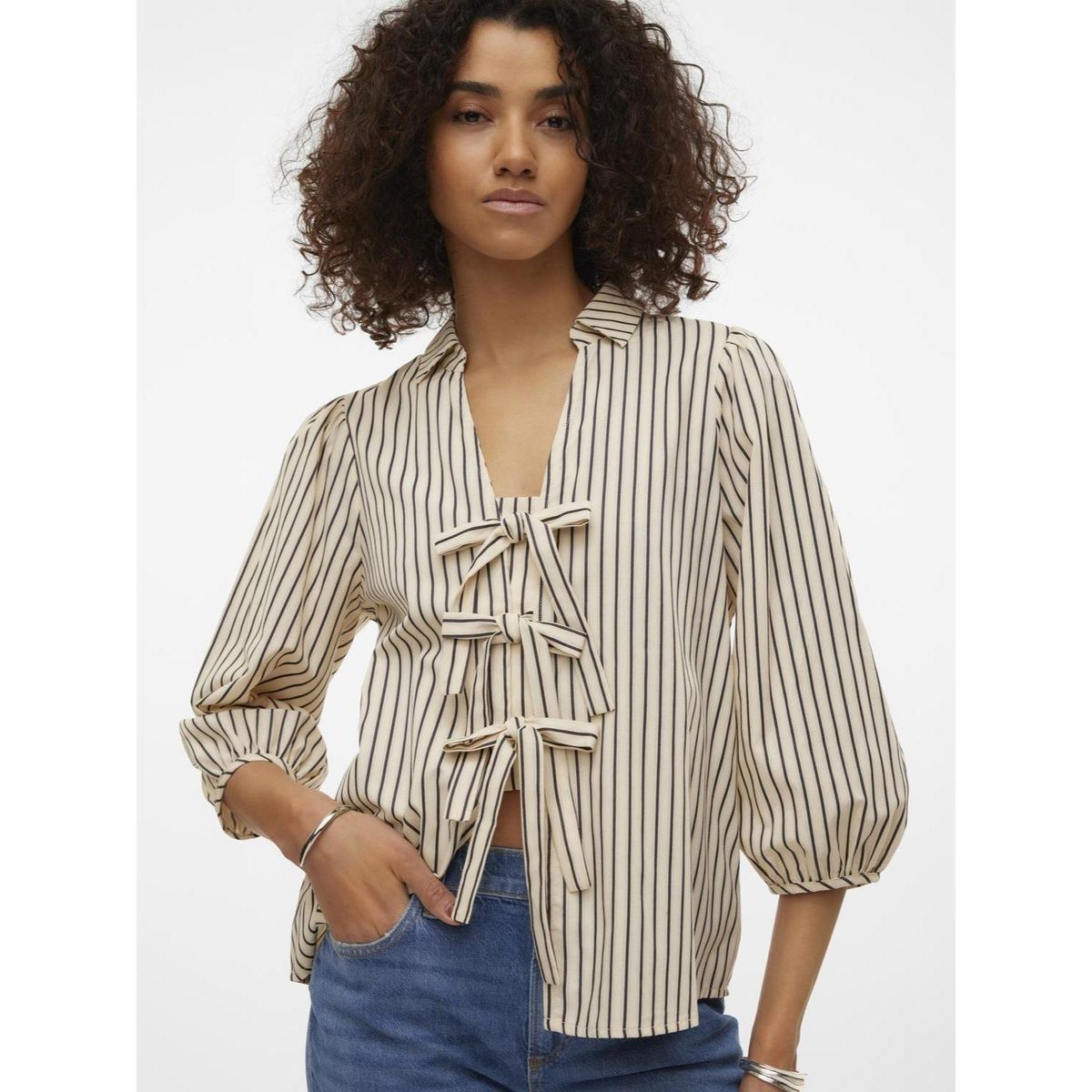 VERO MODA - Blusa Manga Larga Mujer Vero Moda