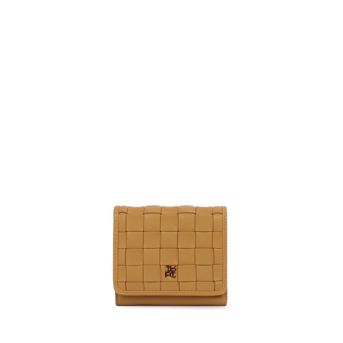 CREPIER - Billetera Elisa Chico Amarillo Ocre Crepier