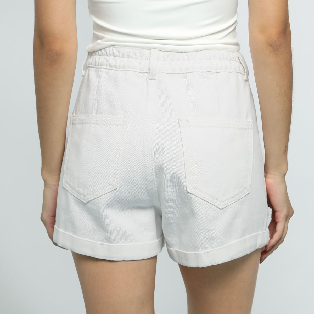 SYBILLA - Short 100% Algodón Mujer Sybilla