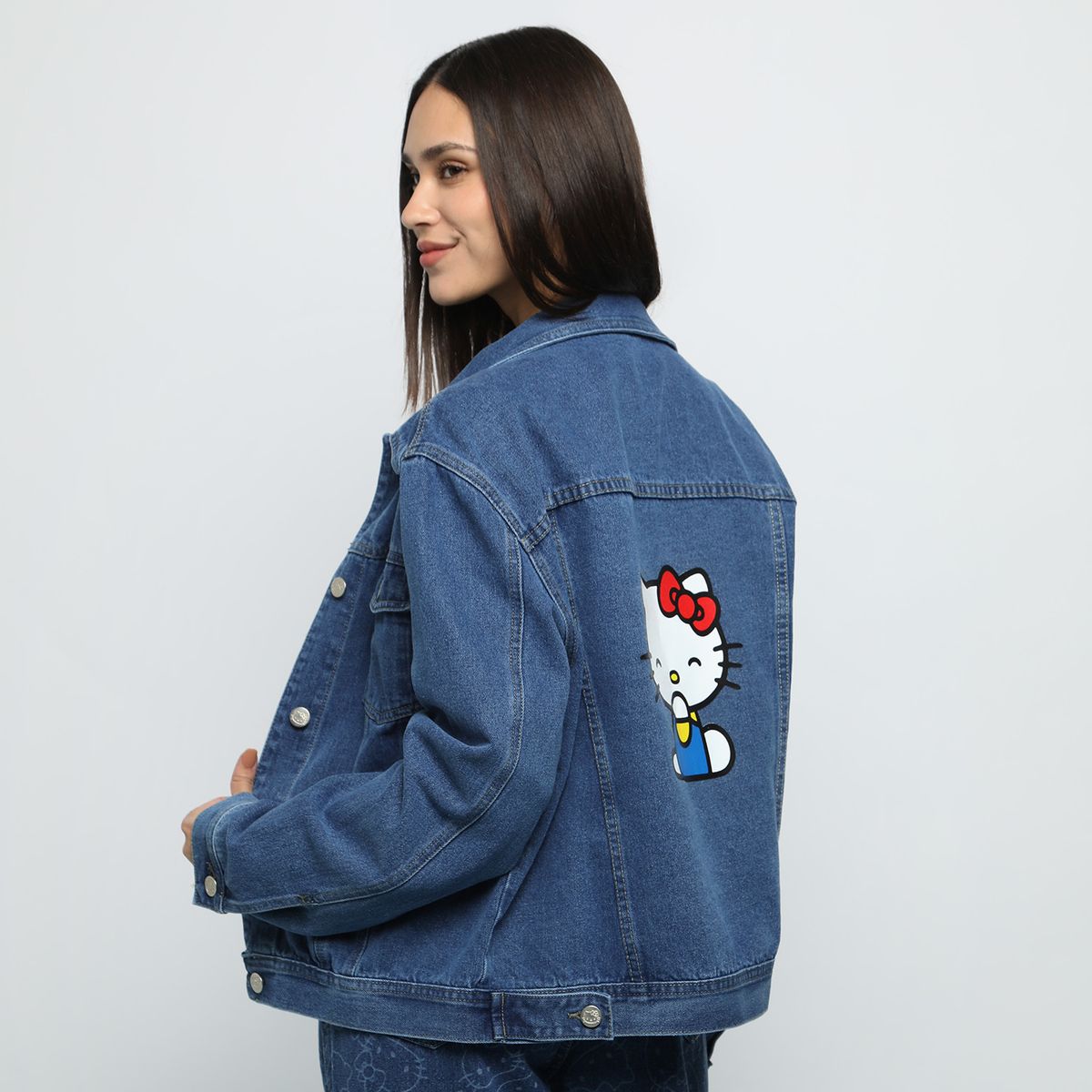SYBILLA - Casaca Hello Kitty 100% Algodón Mujer Sybilla