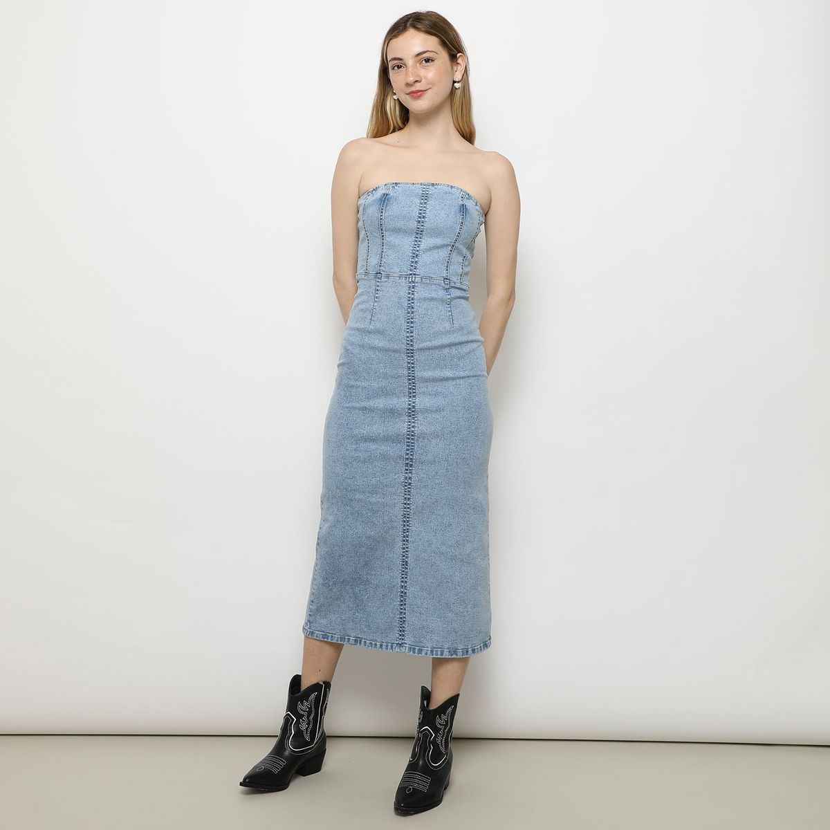 SYBILLA - Vestido Largo Algodón Mujer Sybilla