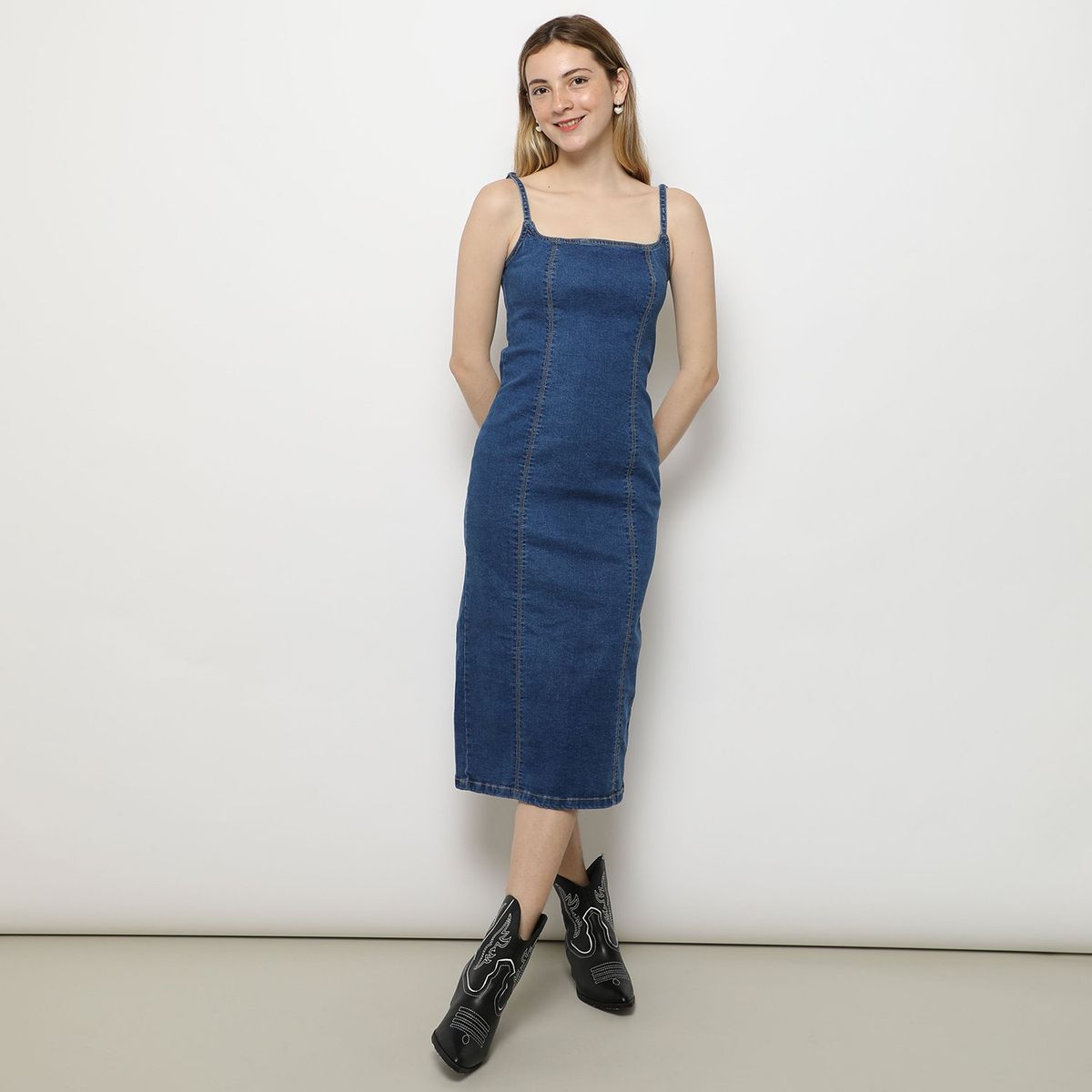 SYBILLA - Vestido Corto Algodón Mujer Sybilla