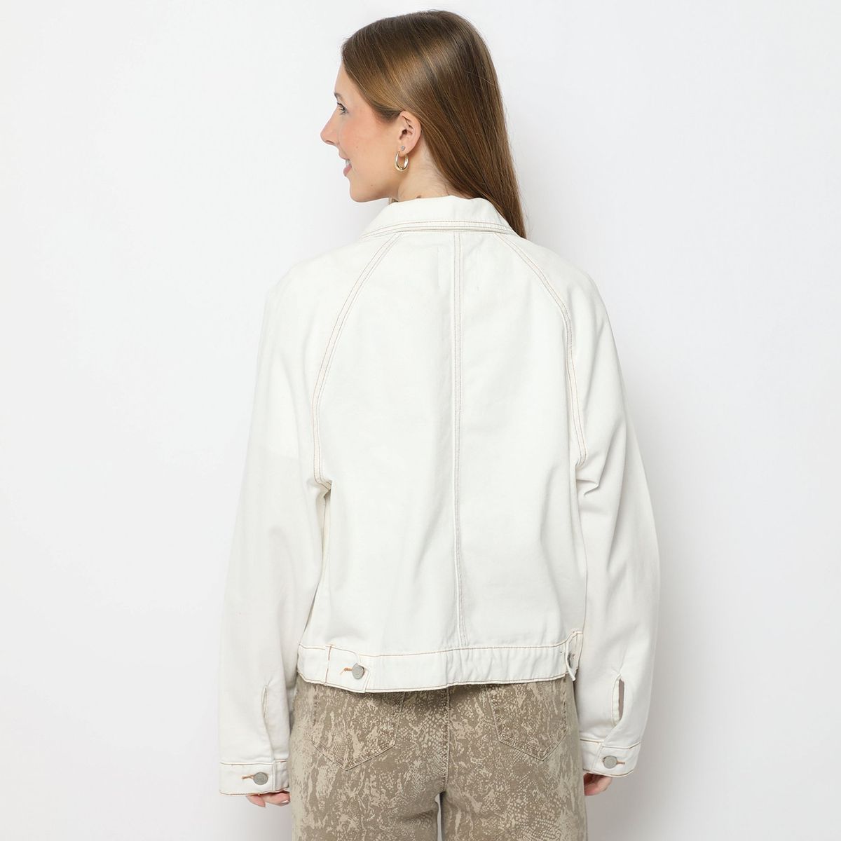 SYBILLA - Casaca 100% Algodón Mujer Sybilla