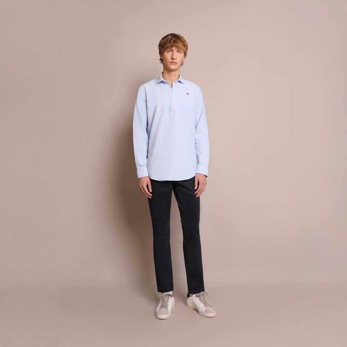 SCALPERS - Camisa Manga Larga 100% Algodón Hombre Scalpers 